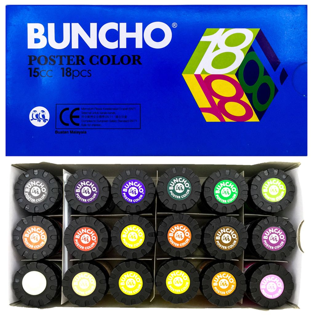 Buncho Poster Color – SAG Superior Art & Graphic Supplies Sdn Bhd