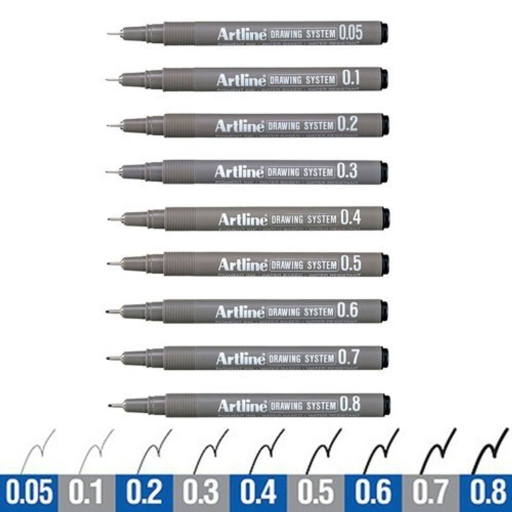 Artline Drawing Pens and Sets