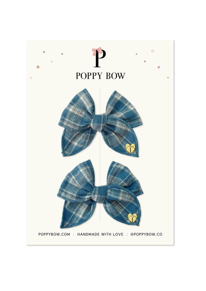 Vintage Blue Tartan-4