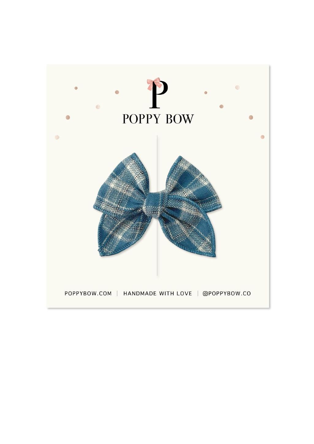 Vintage Blue Tartan without charm-3