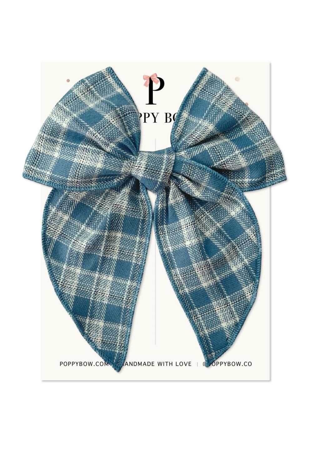 Vintage Blue Tartan without charm-2