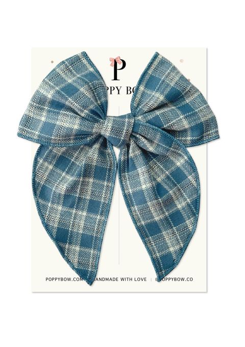 Vintage Blue Tartan without charm-2
