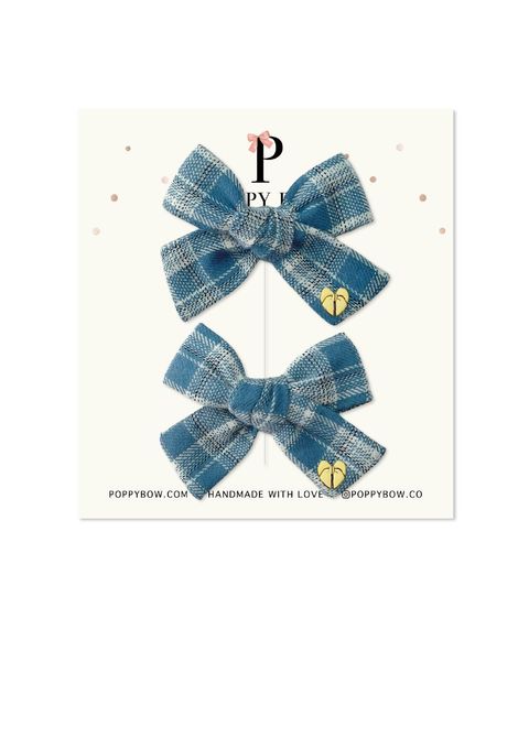 Vintage Blue Tartan-7