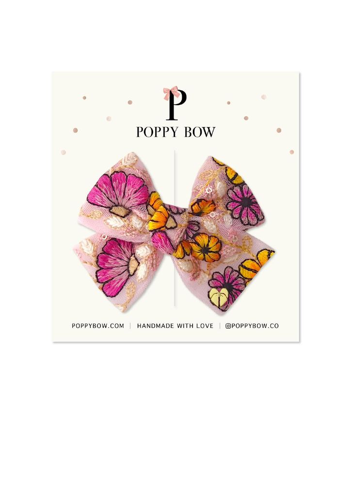 Embroidered bows -2