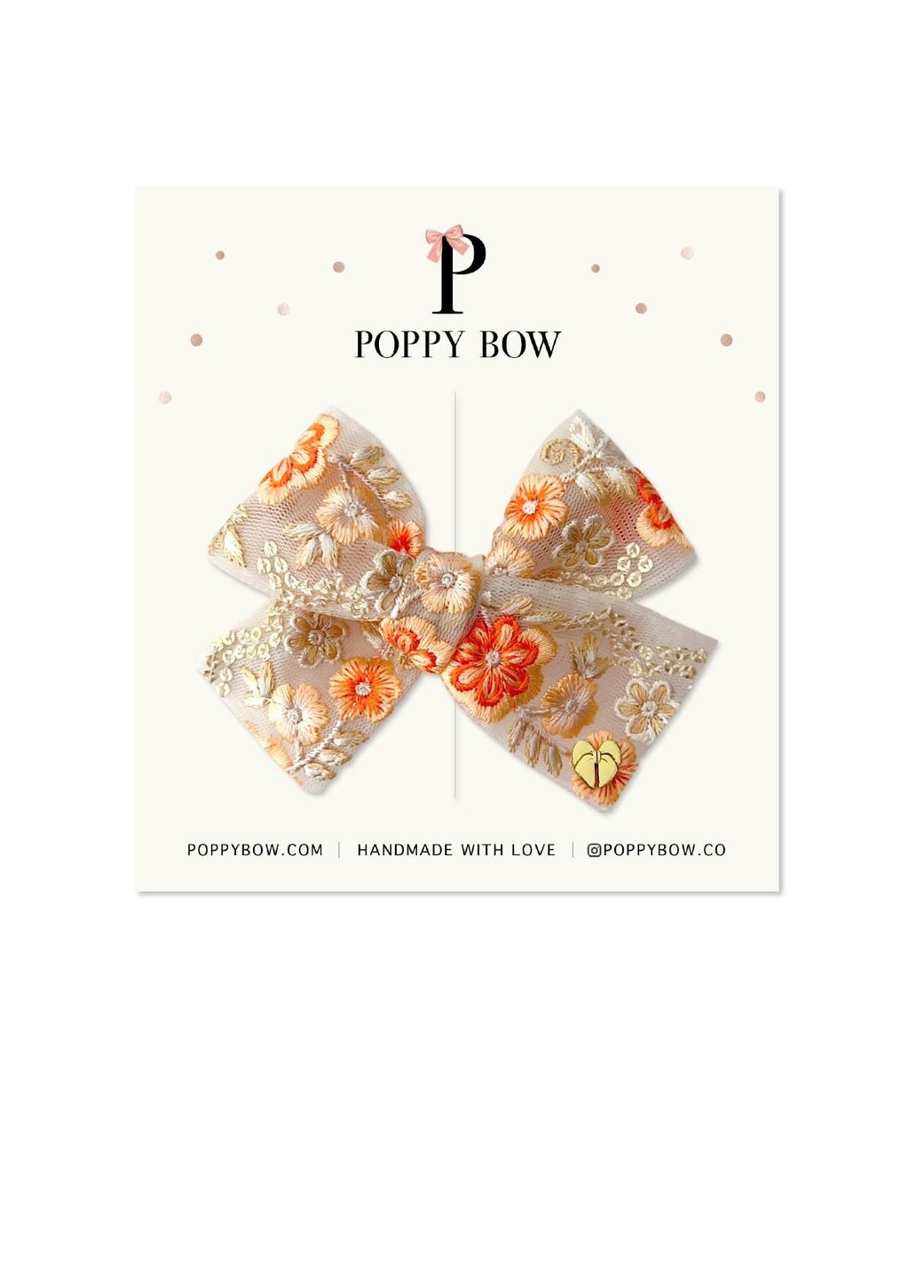 Embroidered bows -8