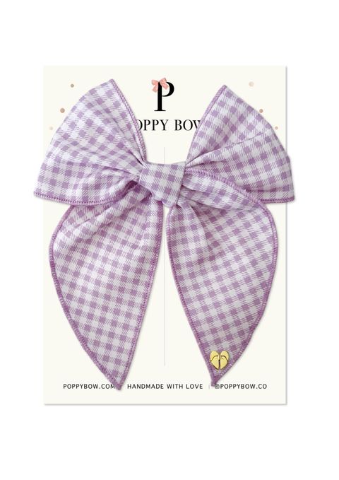 Lavender Gingham-16