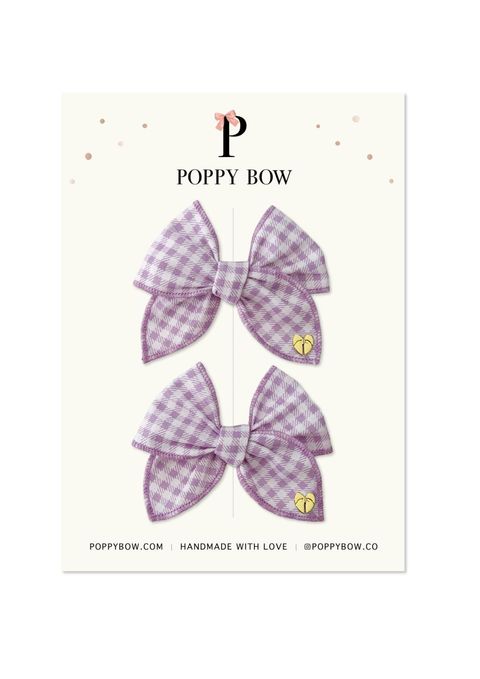 Lavender Gingham-11