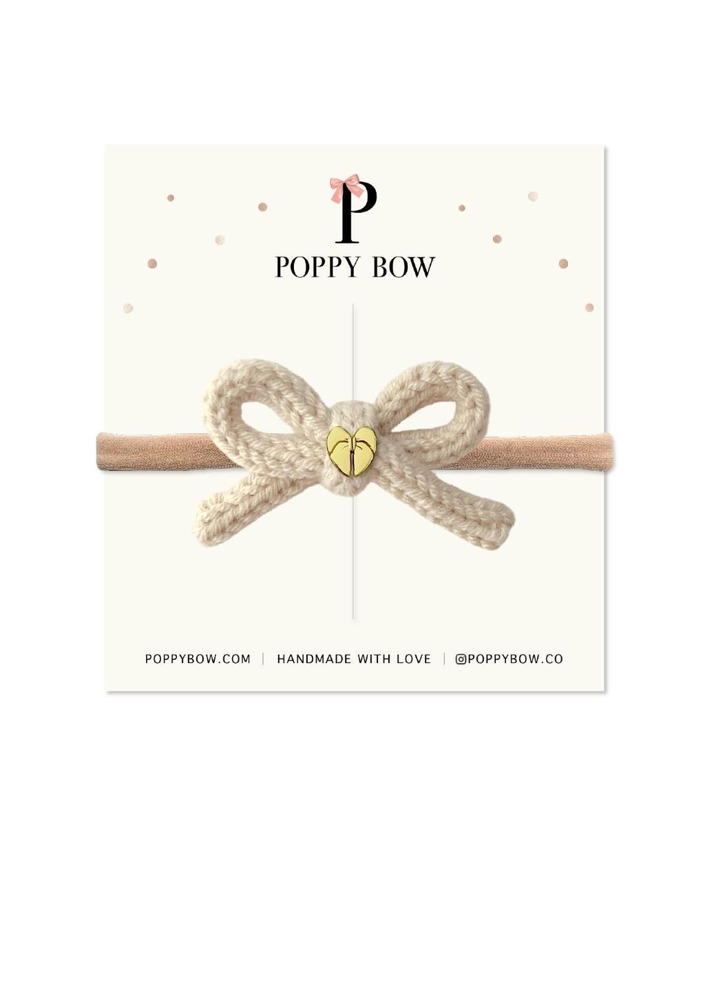 Knit Bow-91