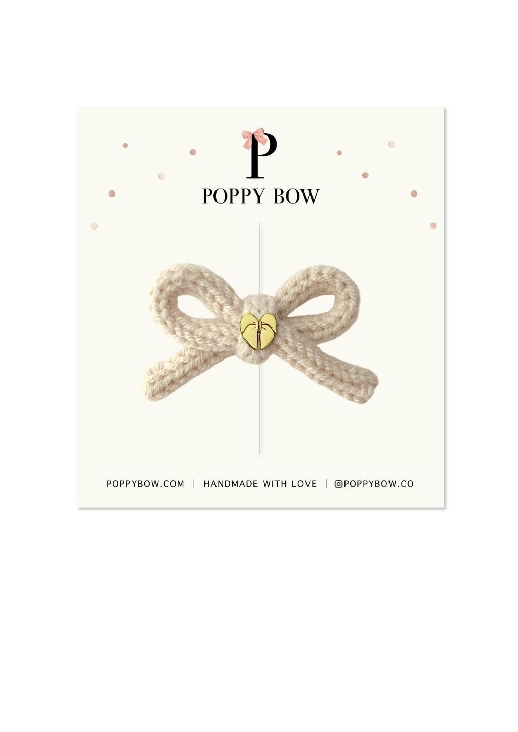 Knit Bow-90