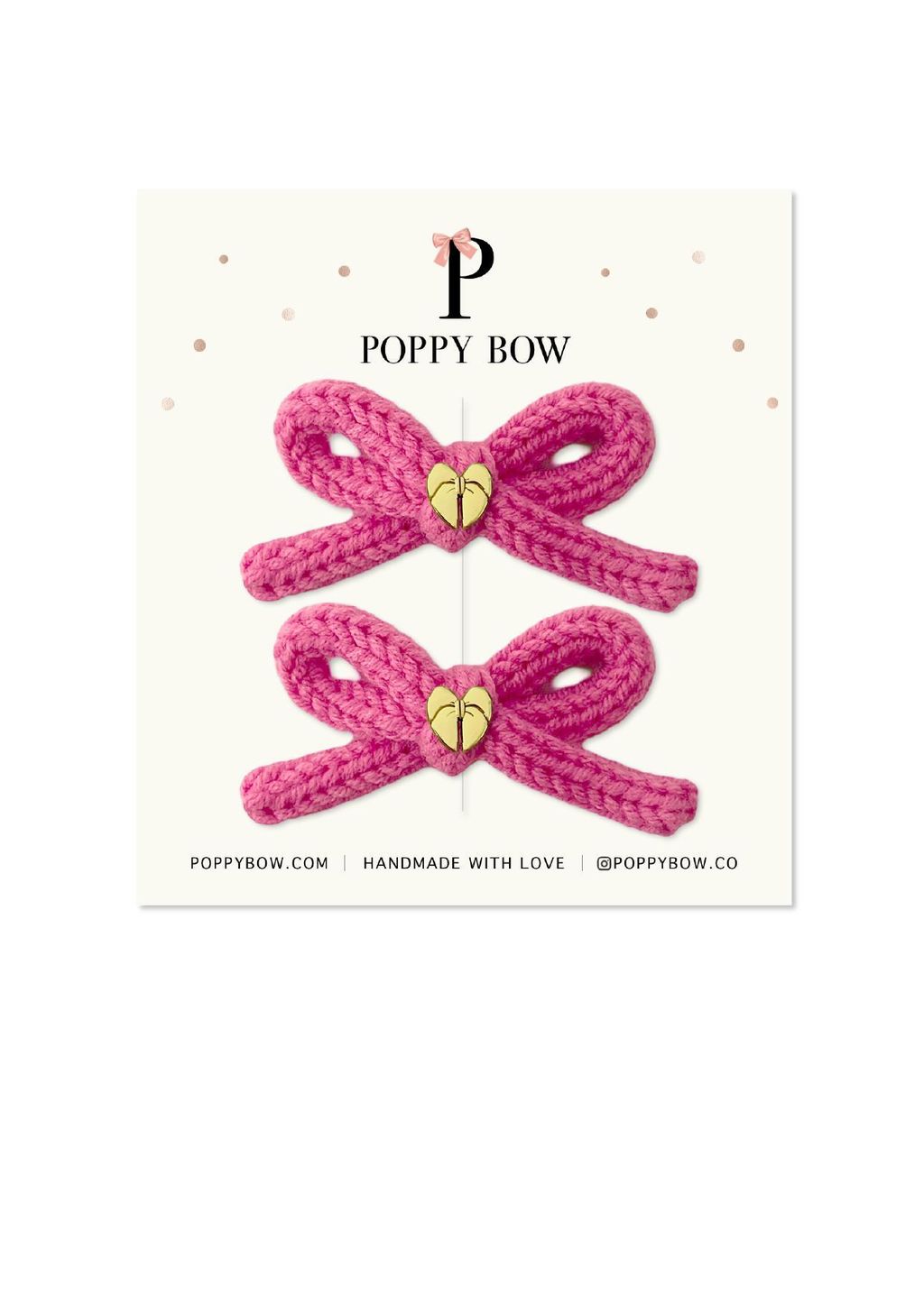 Knit Bow-89