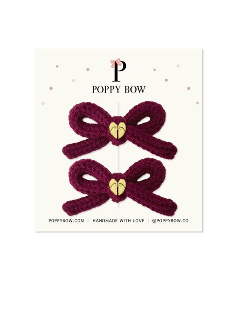 Knit Bow-50