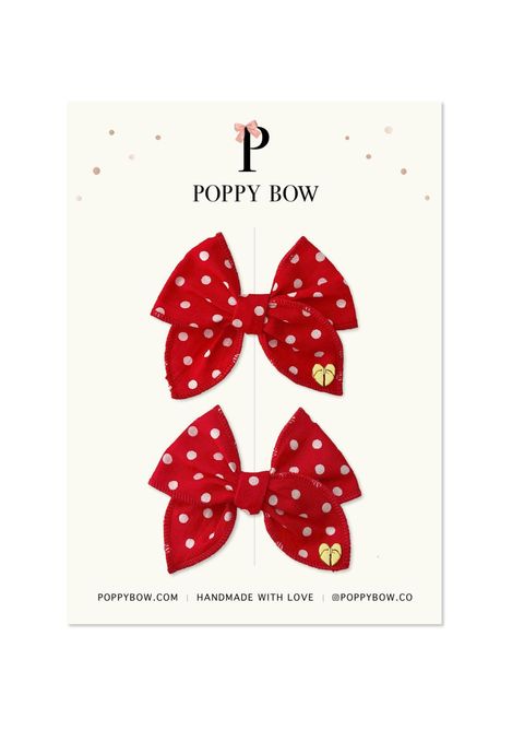 Crimson polka-11
