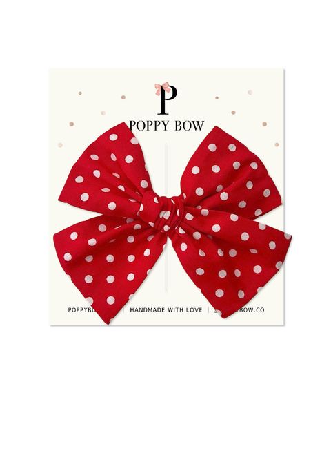 Crimson polka-3