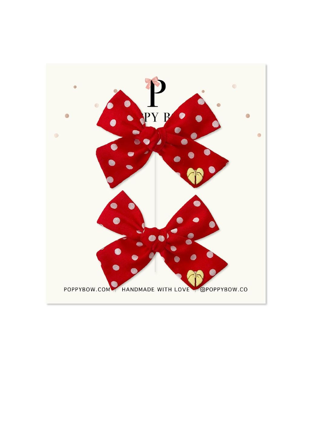 Crimson polka-8