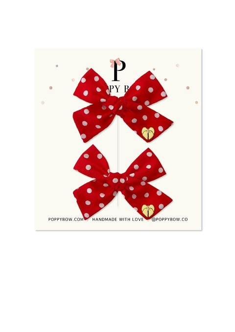 Crimson polka-8