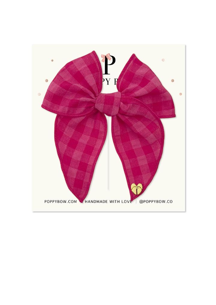 Fuchsia Gingham
