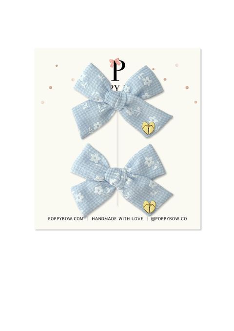 Blue Serenity Gingham-7