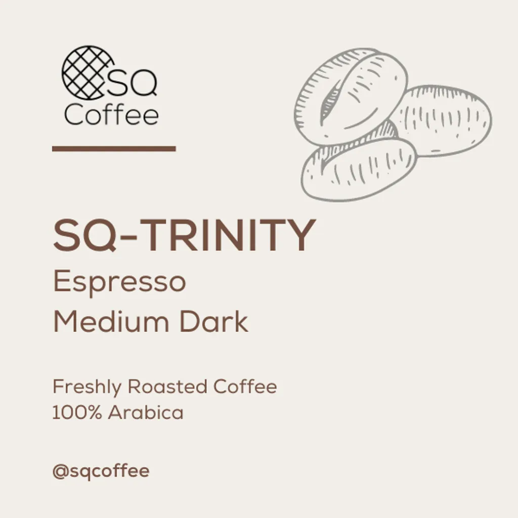 White Colorful Abstract Modern Minimalist Illustration Coffee Bean Label (1)