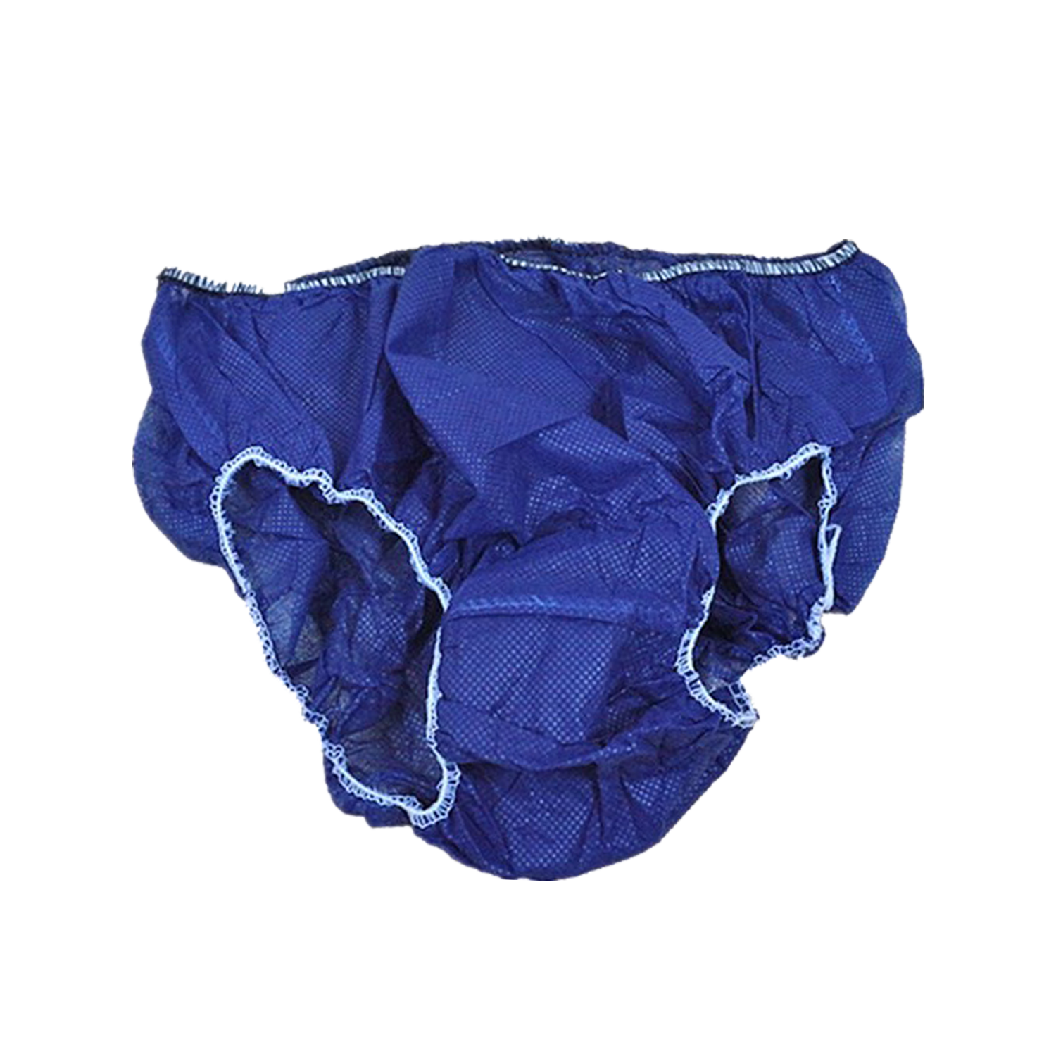 100 Pieces Disposable Panties Underwear for Travel - Extra Soft and  Breathable, Plus Size - Blue