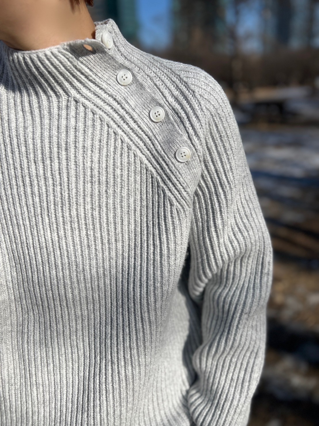 LINE_ALBUM_JM40 人造羊毛落肩斜扣保暖半領毛衣 $1450_240118_20