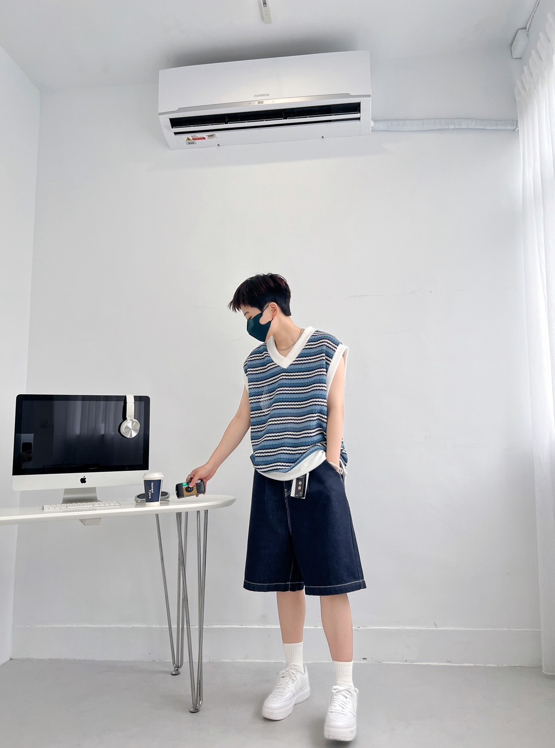 LINE_ALBUM_4MA06 丹寧車線牛仔短寬褲-2色 （丹寧黑、深藍）_240623_6