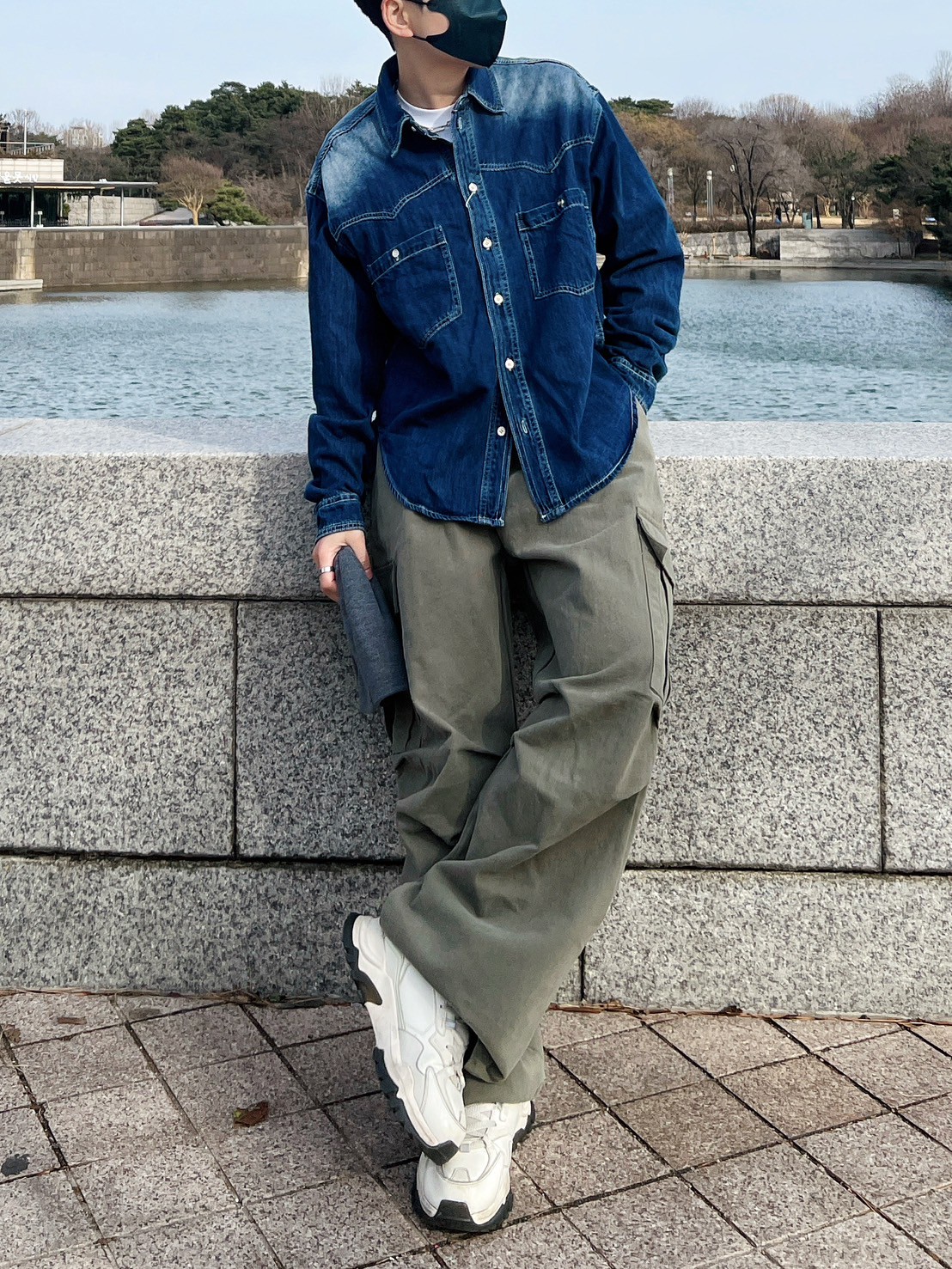 LINE_ALBUM_5MA34 水洗 工裝 鬆緊腰 抽繩立體 寬褲-5色 $1650_250313_7