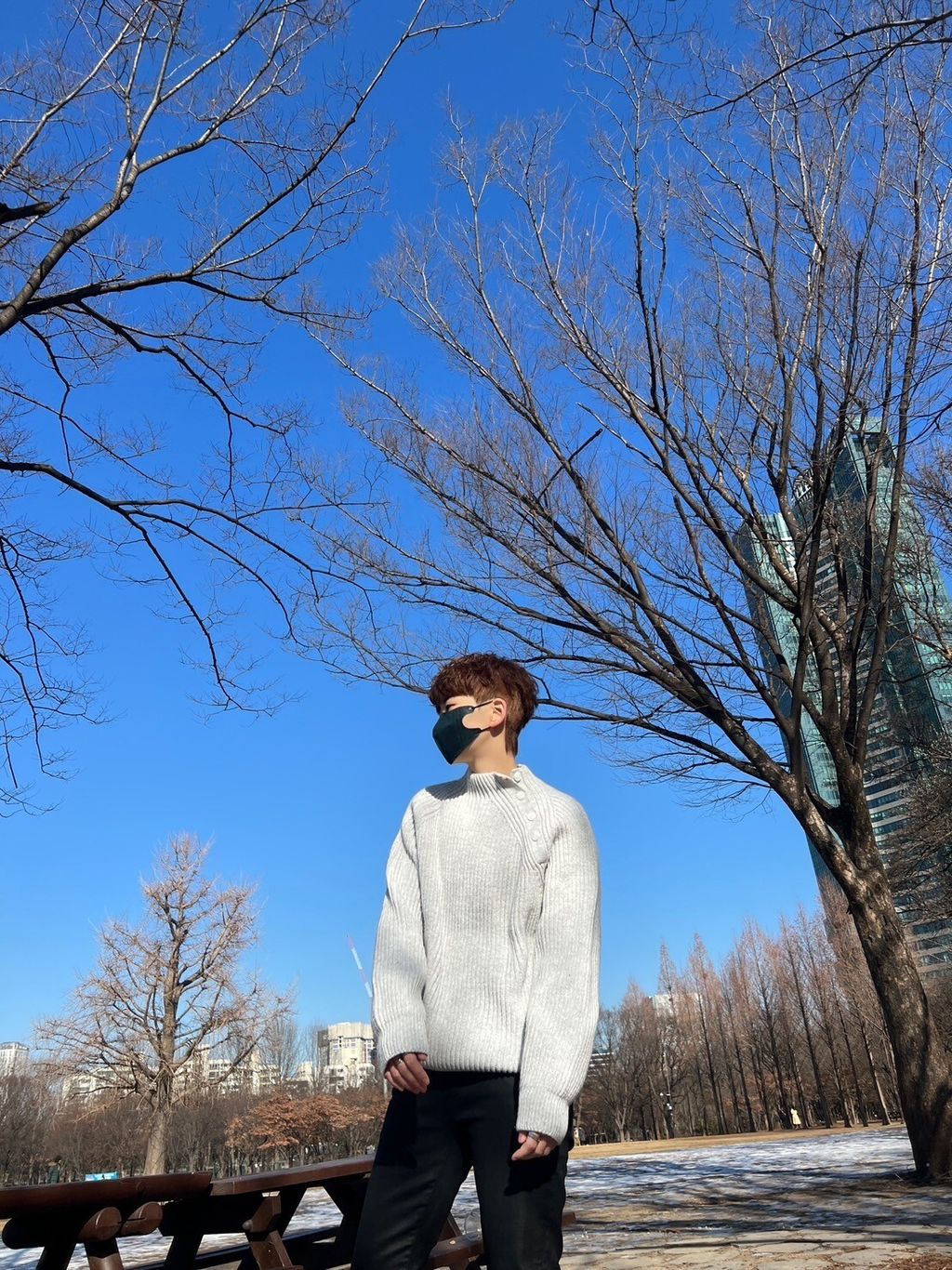 LINE_ALBUM_JM40 人造羊毛落肩斜扣保暖半領毛衣 $1450_240118_33