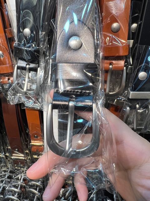 LINE_ALBUM_JM66 圓角半橢圓小牛皮紳士皮帶 $690_240120_1