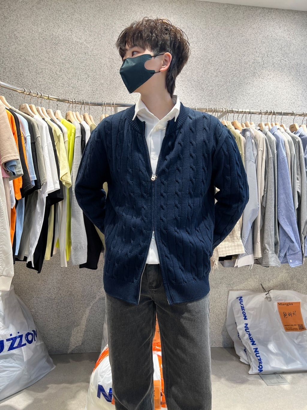 LINE_ALBUM_UM11 小版歐爸開襟圓領麻花針織外套 -3色 $1350_240324_2