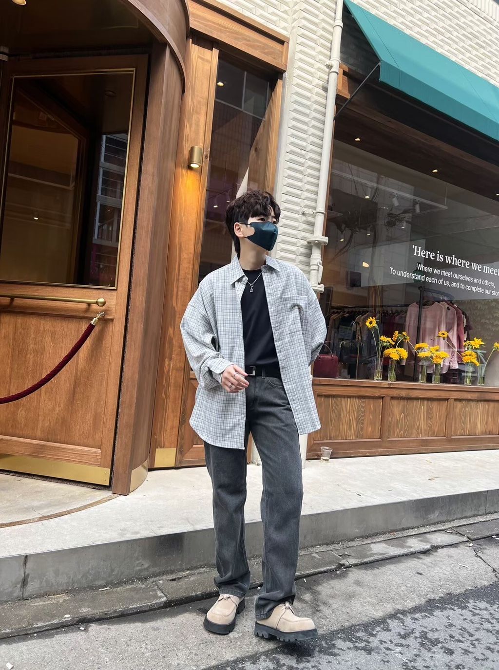 LINE_ALBUM_UM06 氛圍感小哥哥的質感格紋外搭襯衫-3色 $1350_240824_11