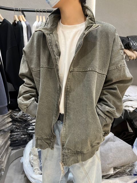 LINE_ALBUM_4ON07 高磅水洗牛仔拼接設計騎士夾克 $2900_241017_24