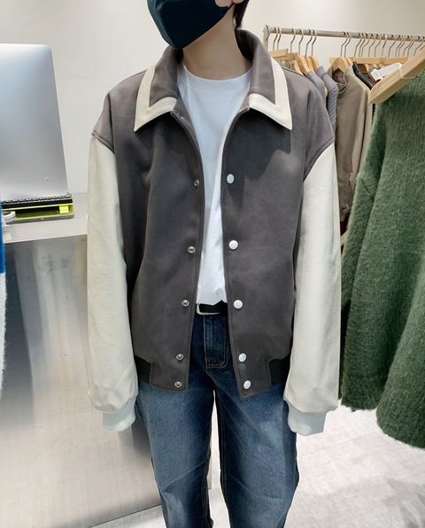 LINE_ALBUM_4ON42  質感麂皮拼皮革設計師款夾克冬外套-2色 $2650_241022_10