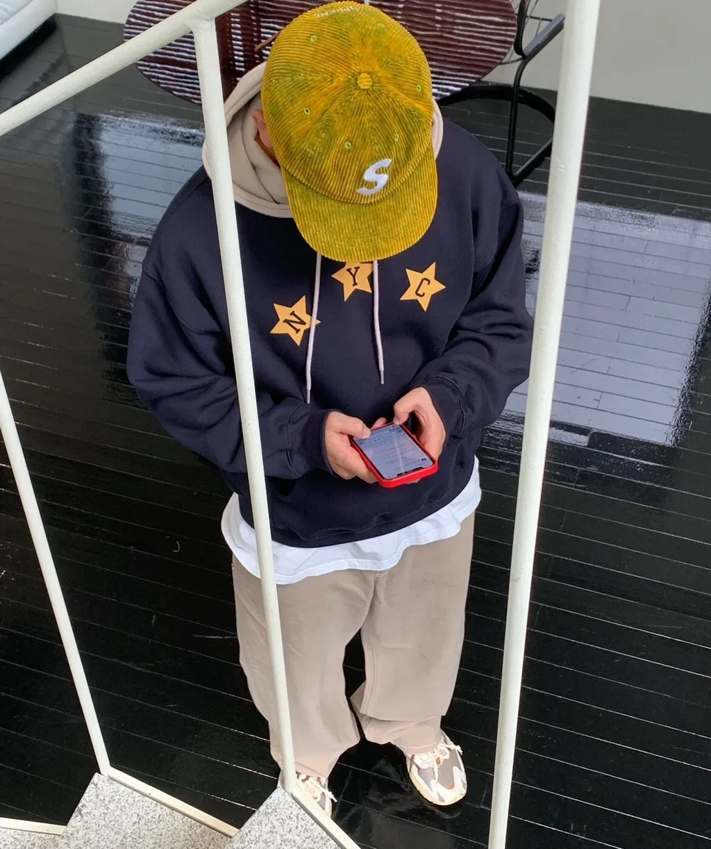 LINE_ALBUM_4OA17  165以下也可以穿的內拉絨拼色親膚帽T-2色  $1450_241110_13