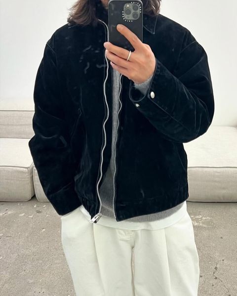 LINE_ALBUM_4DA21 高級天鵝絨面內鋪棉超保暖外套-2色 $3200_241209_9