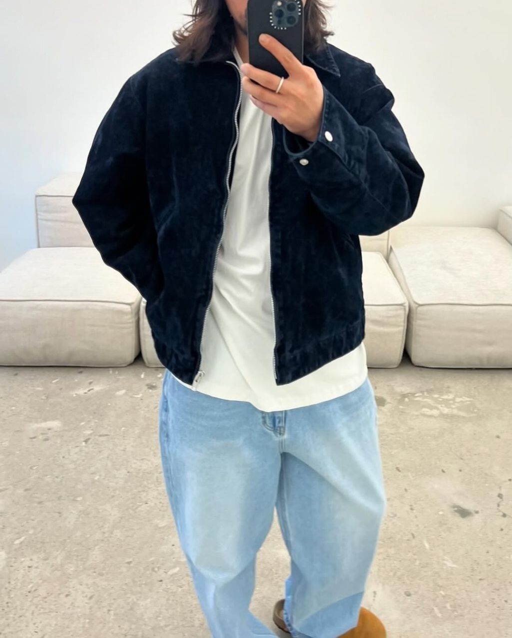 LINE_ALBUM_4DA21 高級天鵝絨面內鋪棉超保暖外套-2色 $3200_241209_10