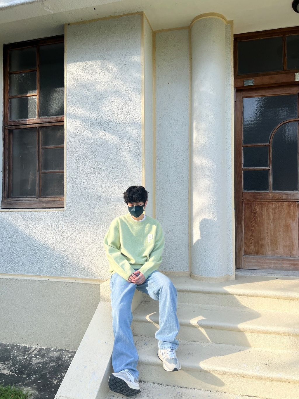 LINE_ALBUM_4OB39 義大利 Cashmere Like 原絲拼布字母親膚高磅針織輕毛衣 $1550_241213_2