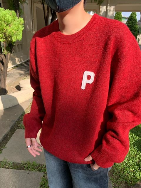 LINE_ALBUM_4OB39 義大利 Cashmere Like 原絲拼布字母親膚高磅針織輕毛衣 $1550_250208_9