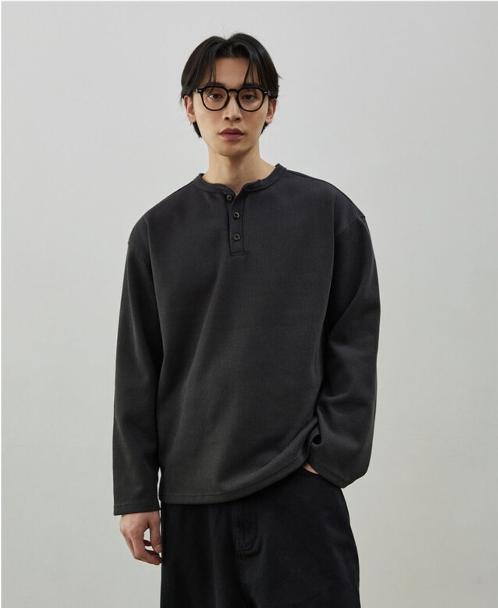 LINE_ALBUM_5MN09 亨利領重棉慵懶感休閒長T -3色_250306_7