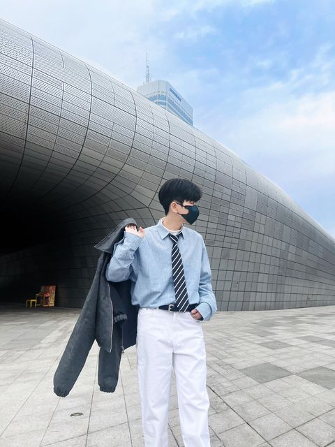 LINE_ALBUM_5MN05 美式學院風伸縮調節領帶 - 黑 $580_250307_9