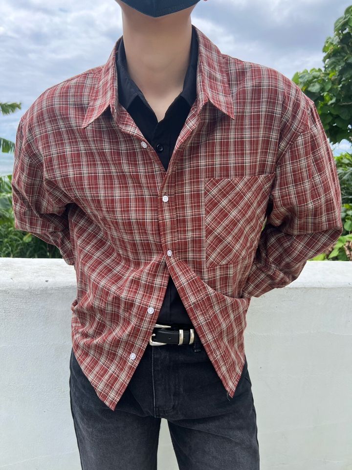 LINE_ALBUM_5MA22 蘇格蘭紋輕薄短版長襯 -3色 $1350_250315_10