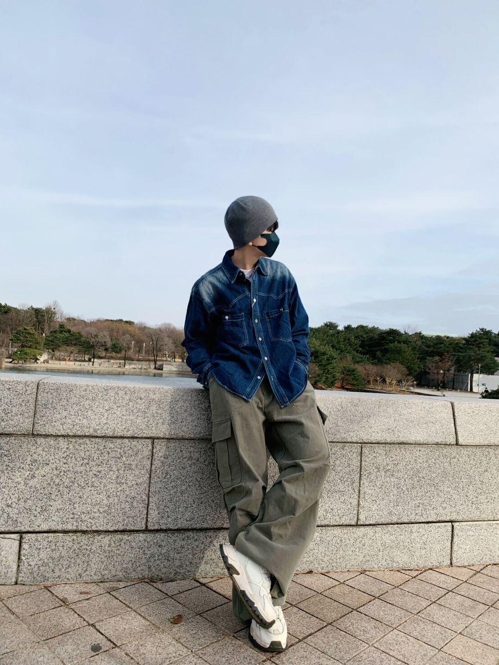 LINE_ALBUM_5MA34 水洗 工裝 鬆緊腰 抽繩立體 寬褲-5色 $1650_250313_9