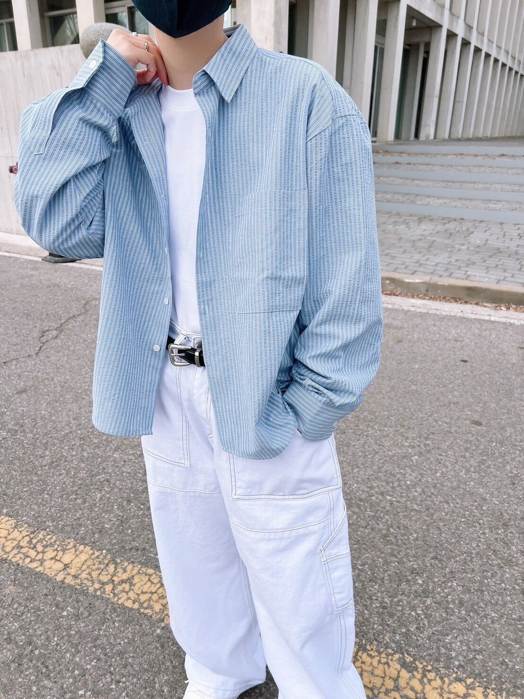 LINE_ALBUM_5MN14 反車線牛仔工裝寬褲 -2色  $1750_250307_7