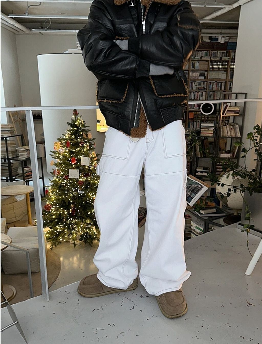 LINE_ALBUM_5MN14 反車線牛仔工裝寬褲 -2色  $1750_250307_38