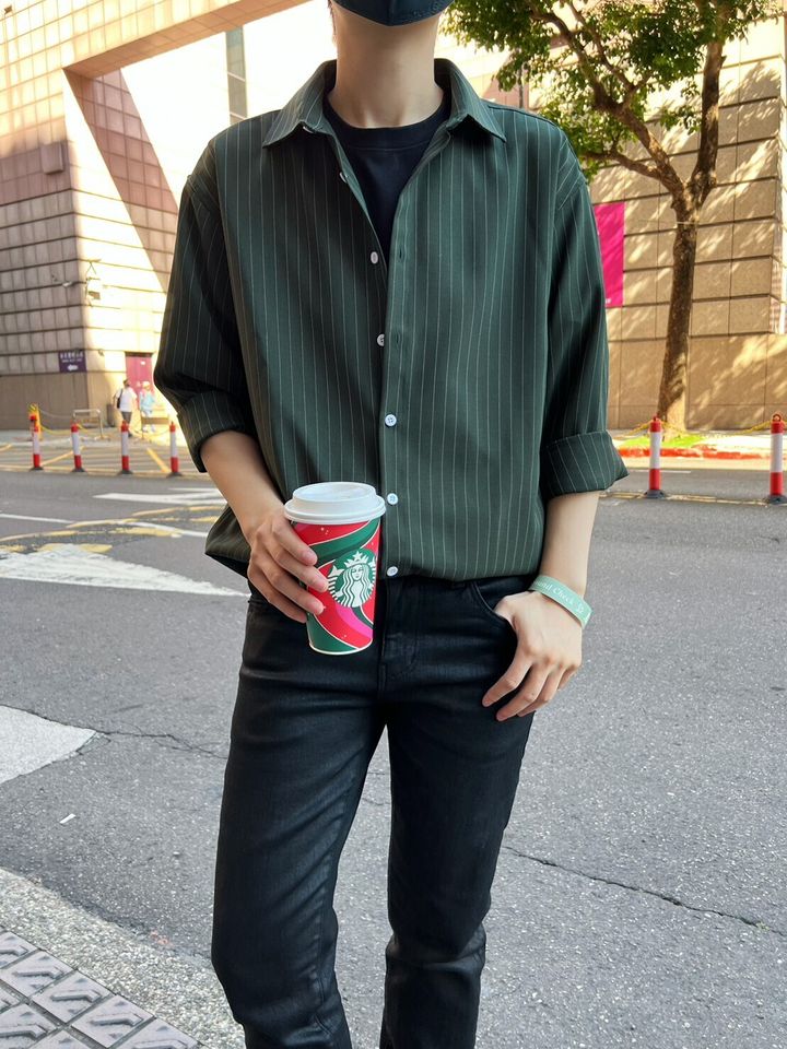 LINE_ALBUM_OC11 免燙不易皺直條合身款襯衫-4色 $990_231125_34