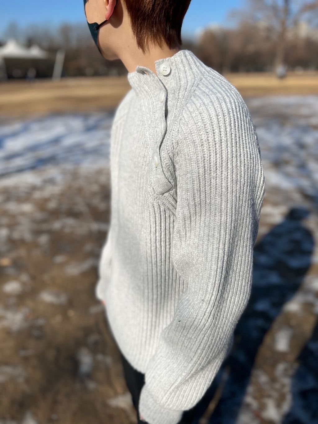 LINE_ALBUM_JM40 人造羊毛落肩斜扣保暖半領毛衣 $1450_240118_21