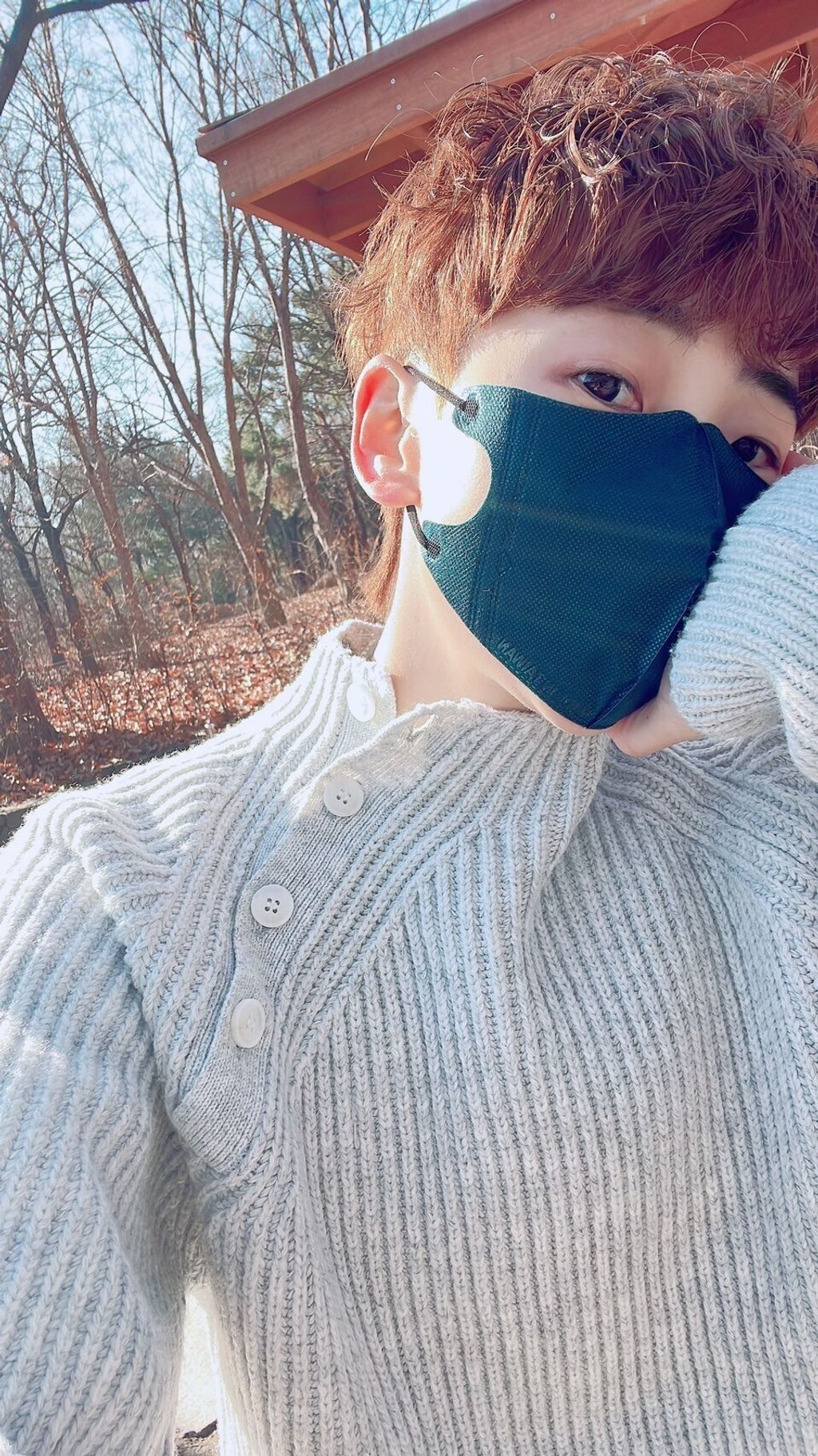 LINE_ALBUM_JM40 人造羊毛落肩斜扣保暖半領毛衣 $1450_240118_36