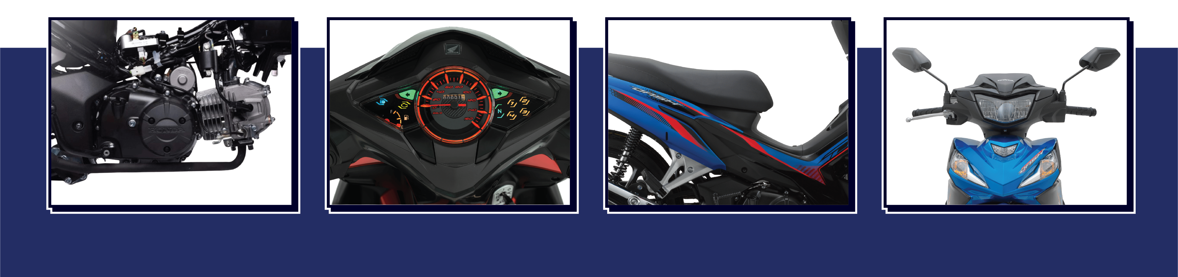 MOTOR PARTS TEMPLATE dash 125-01