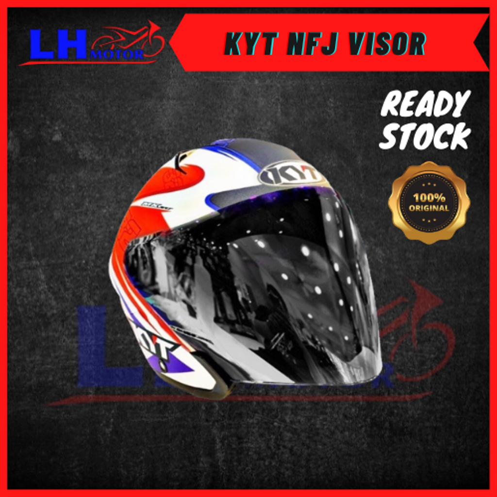 Kyt Nfj Visor Original 100 Helmet Lhmotor