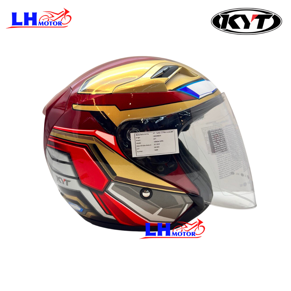 Helm full store face kyt venom