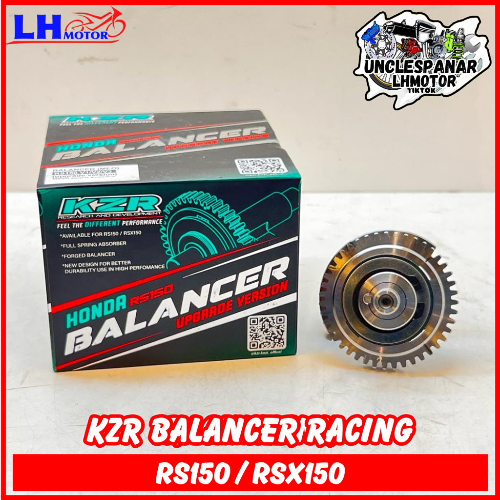 KZR KOZI RACING HONDA RSX150 RS150 V1 V2 V3 RSX CRANKSHAFT BALANCER UPGRADE VERSION HIGH